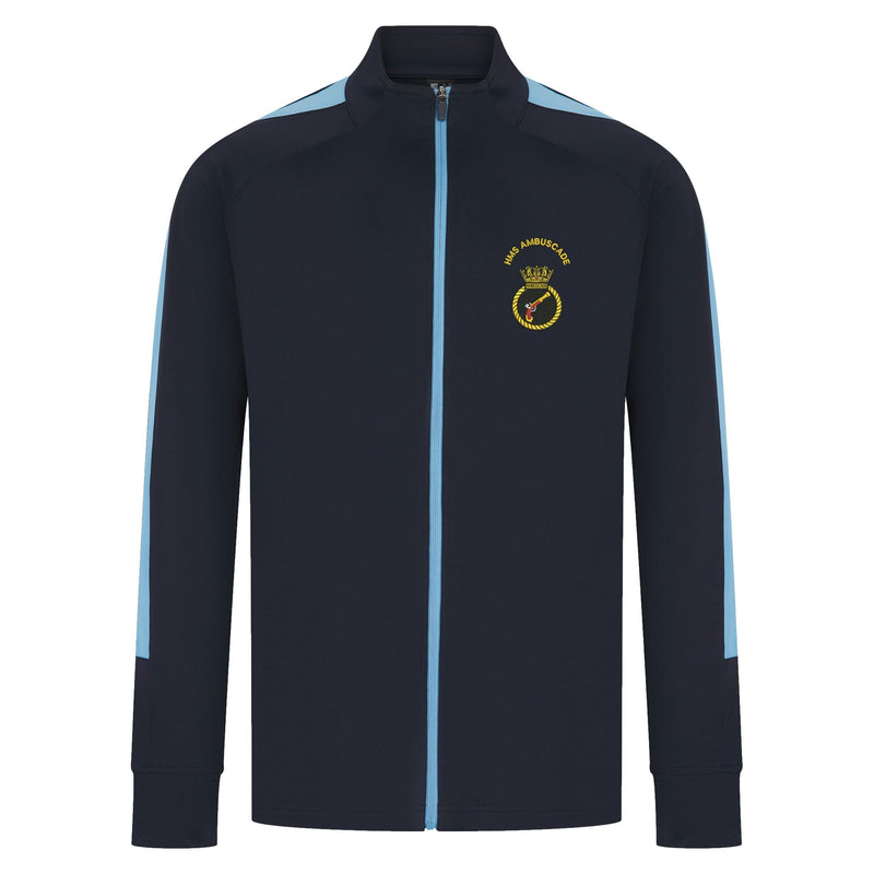 HMS Ambuscade Knitted Tracksuit Top