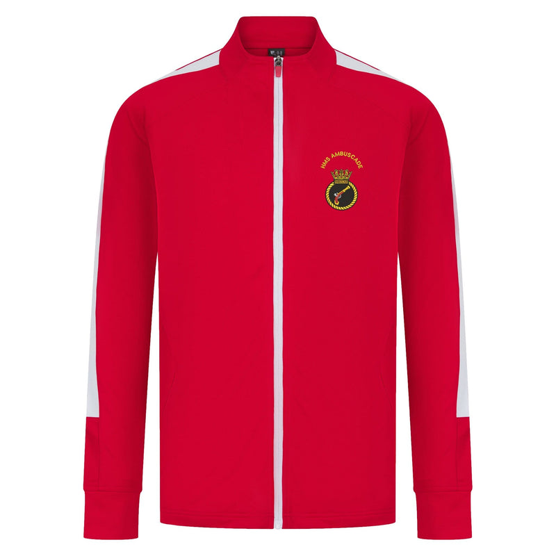 HMS Ambuscade Knitted Tracksuit Top