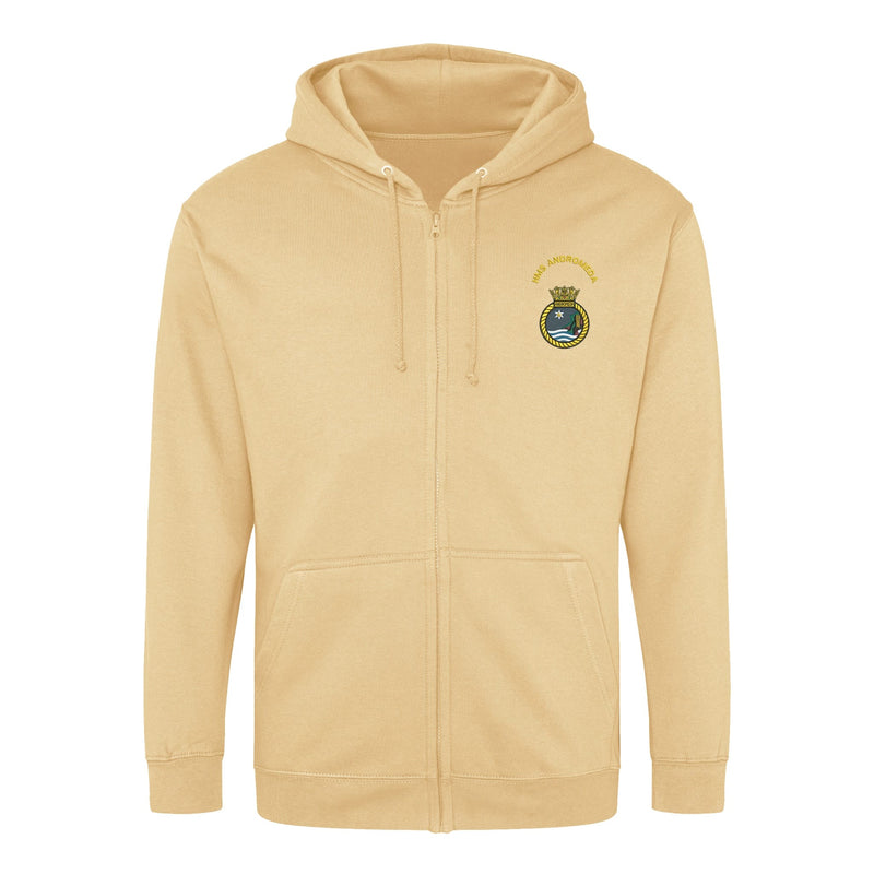 HMS Andromeda Zipped Hoodie