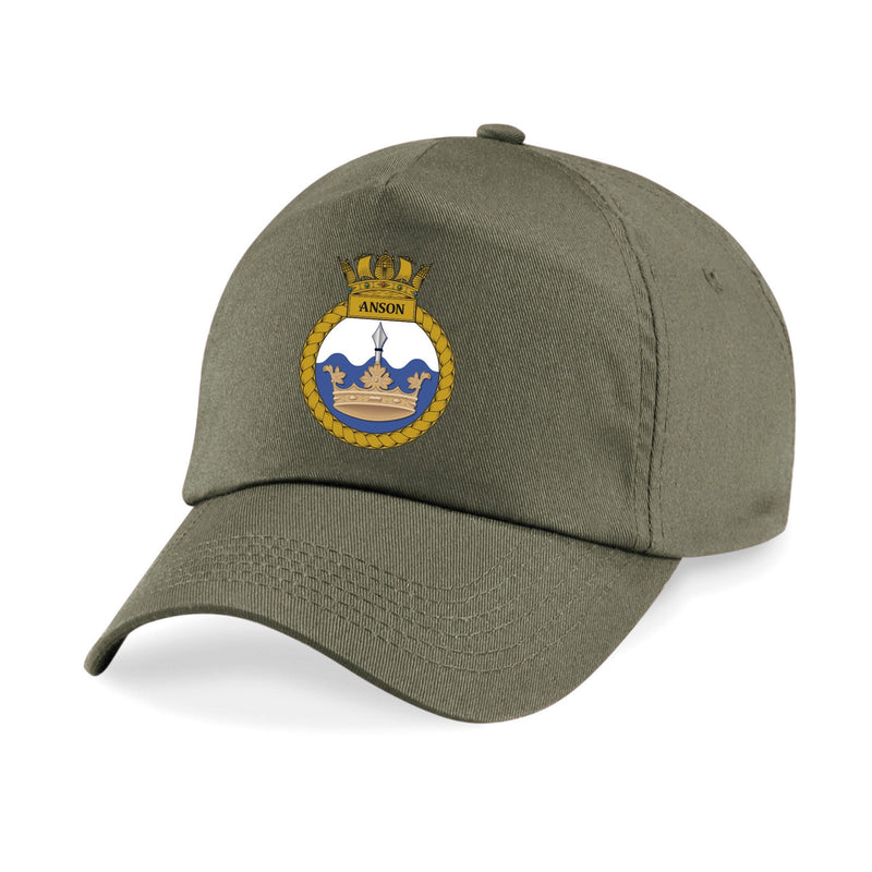 HMS Anson Printed Cap