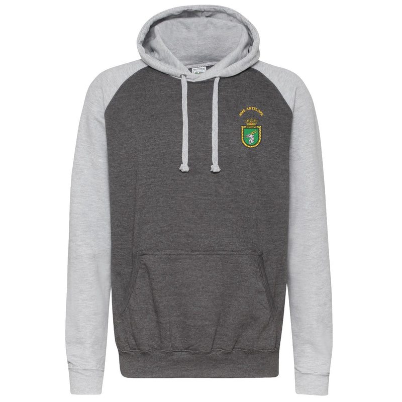 HMS Antelope Contrast Sleeves Hoodie
