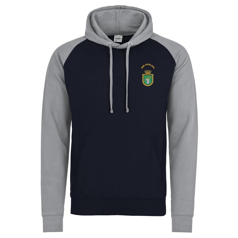 HMS Antelope Contrast Sleeves Hoodie