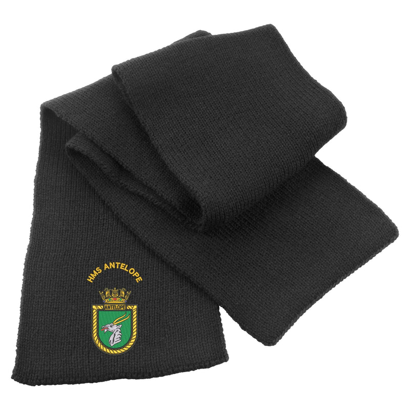 HMS Antelope Heavy Knit Scarf
