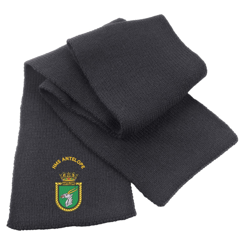 HMS Antelope Heavy Knit Scarf