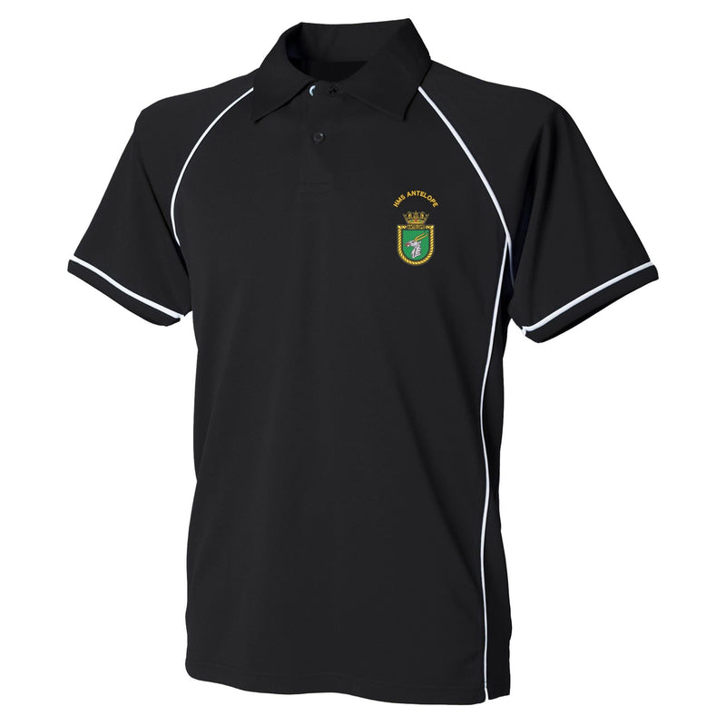 HMS Antelope Performance Polo