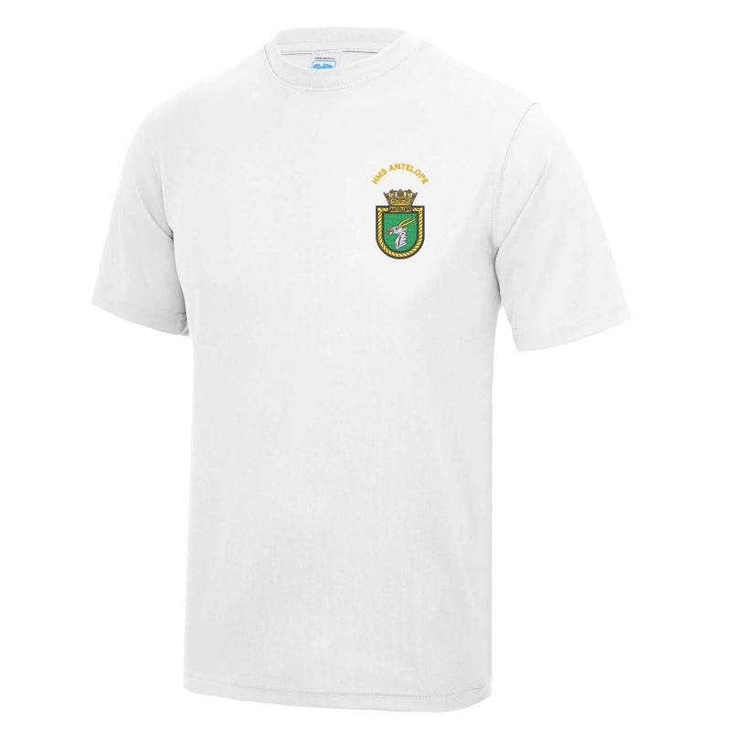 HMS Antelope Polyester T-Shirt