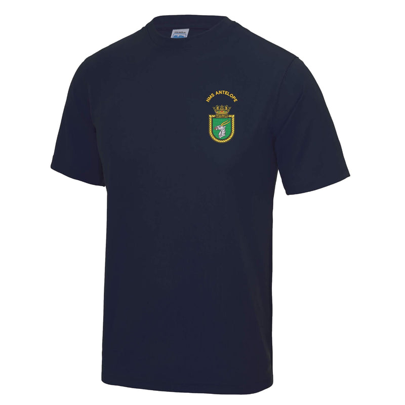 HMS Antelope Polyester T-Shirt