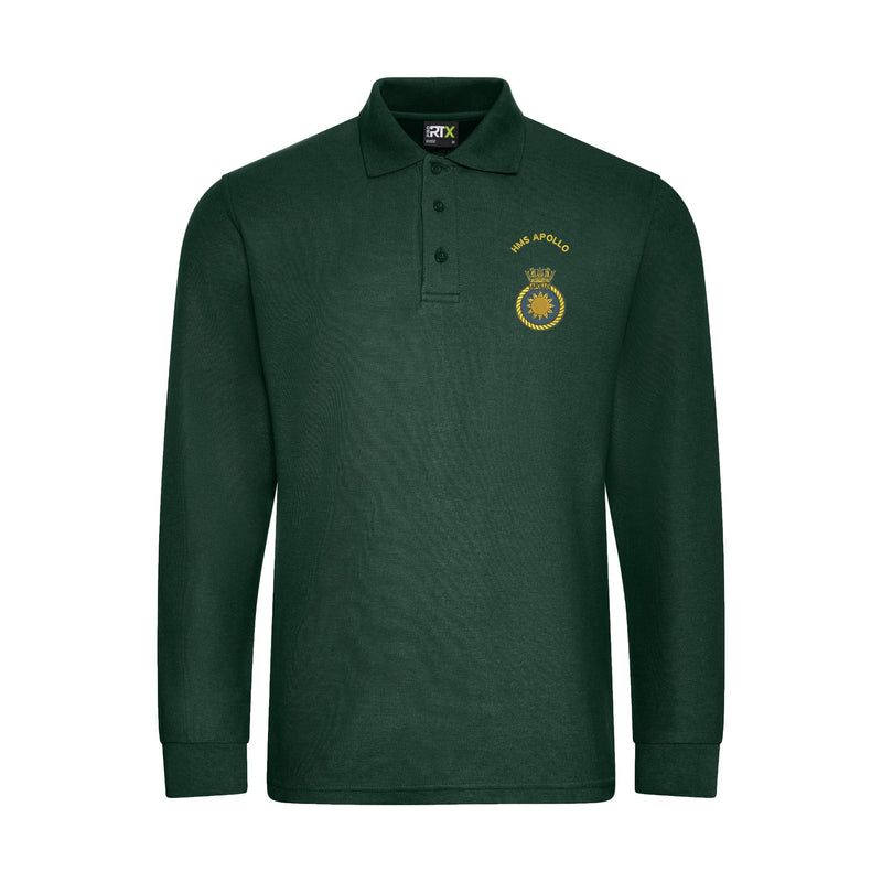HMS Apollo Long Sleeve Polo Shirt