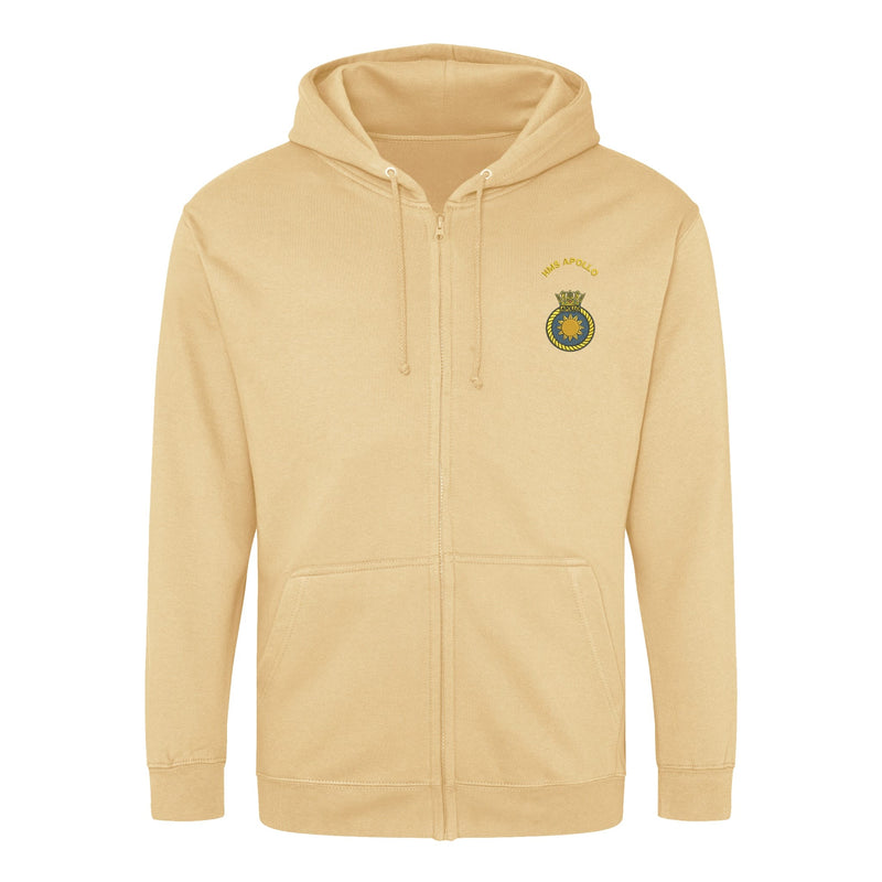 HMS Apollo Zipped Hoodie