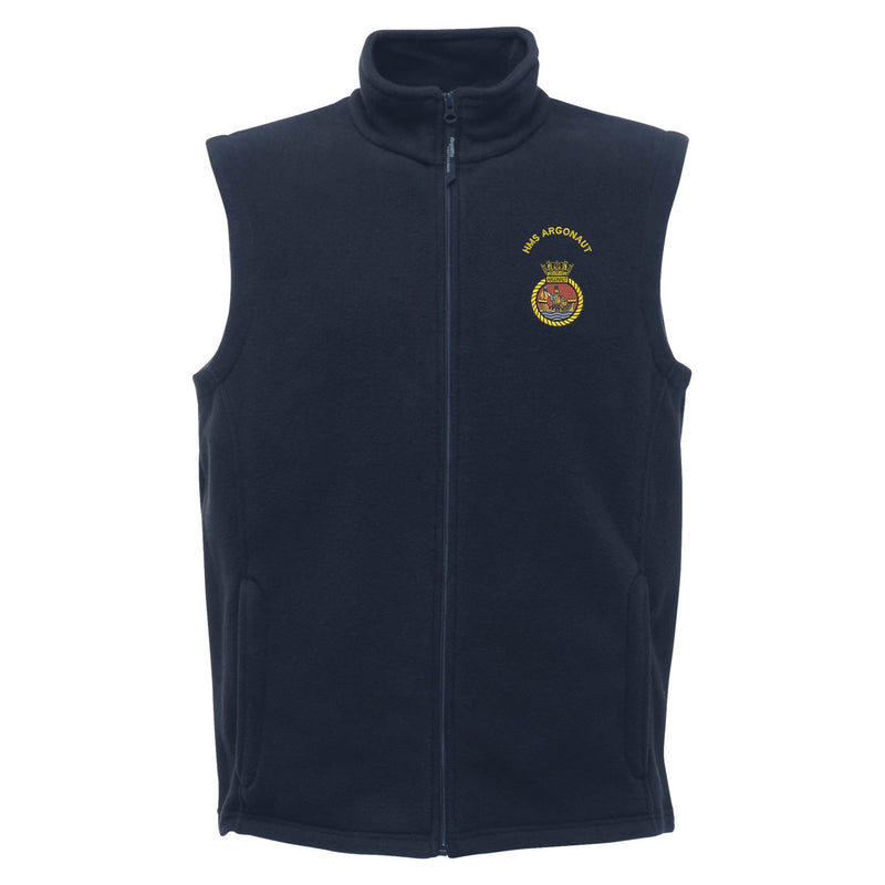 HMS Argonaut Regatta Fleece Bodywarmer