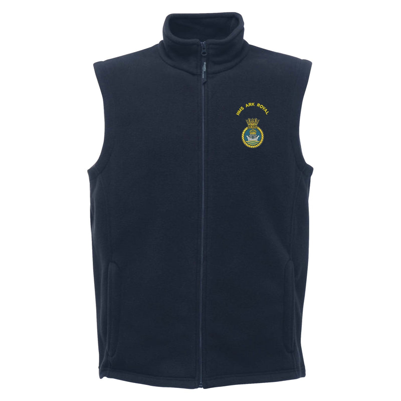 HMS Ark Royal Regatta Fleece Bodywarmer