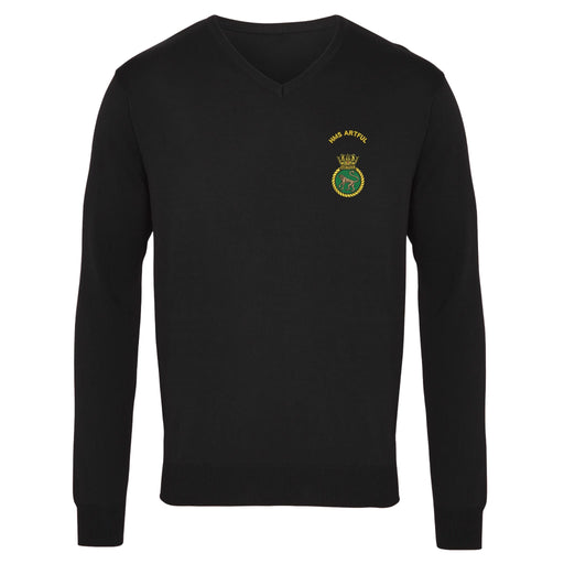 HMS Artful Arundel Sweater Black