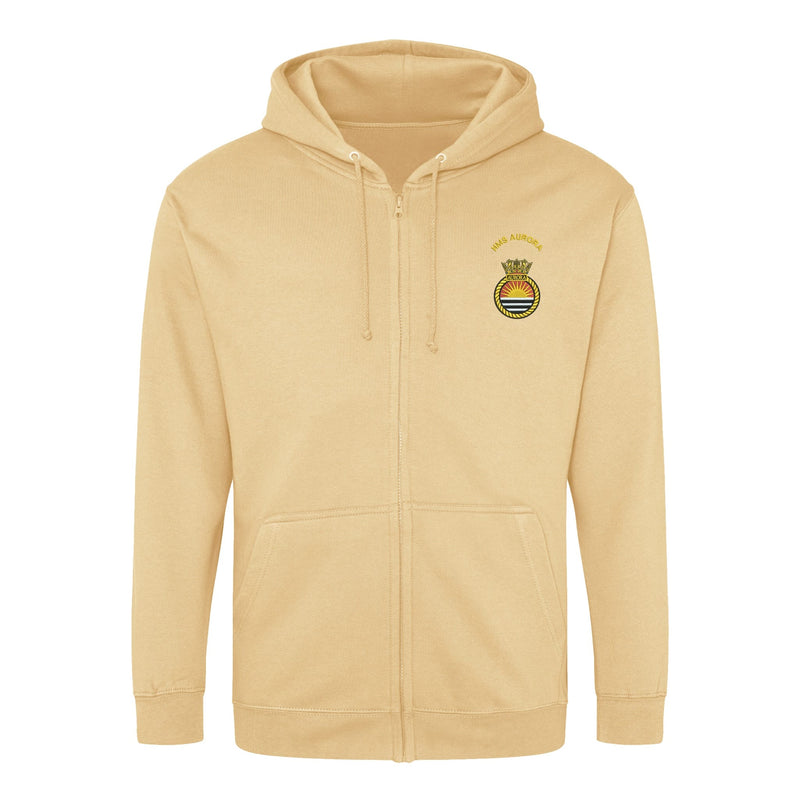 HMS Aurora Zipped Hoodie