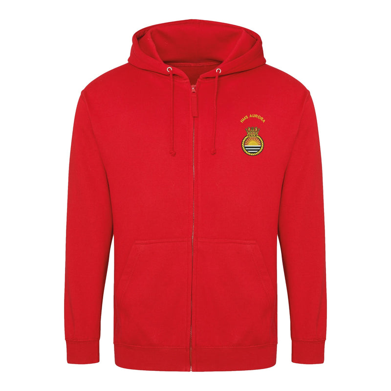 HMS Aurora Zipped Hoodie