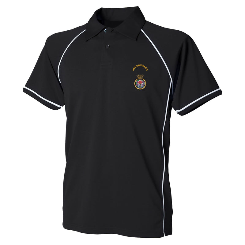 HMS Bacchante Performance Polo