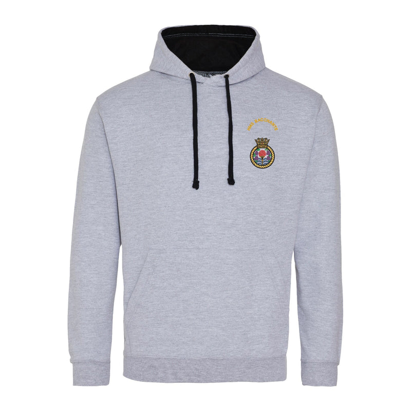 HMS Bacchante Varsity Contrast Hoodie