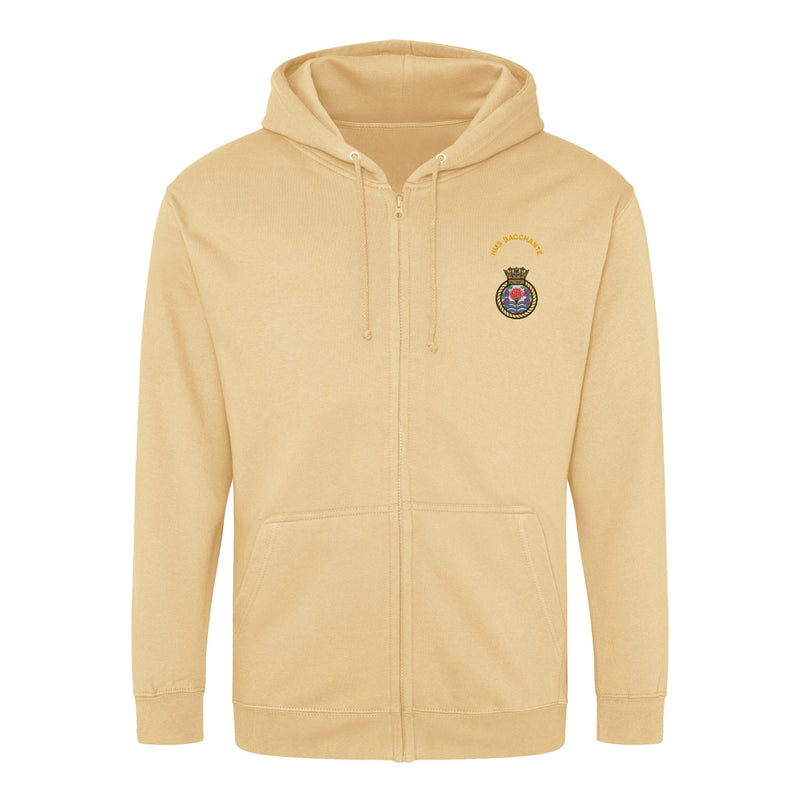 HMS Bacchante Zipped Hoodie