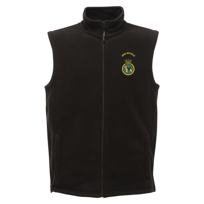 HMS Beagle Regatta Fleece Bodywarmer