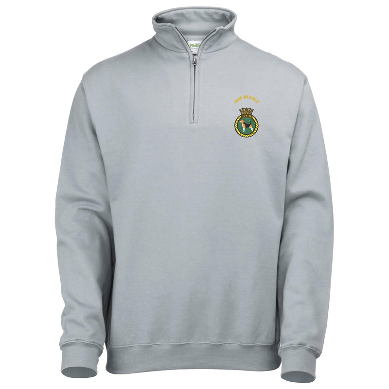 HMS Beagle Quarter Zip Sweatshirt