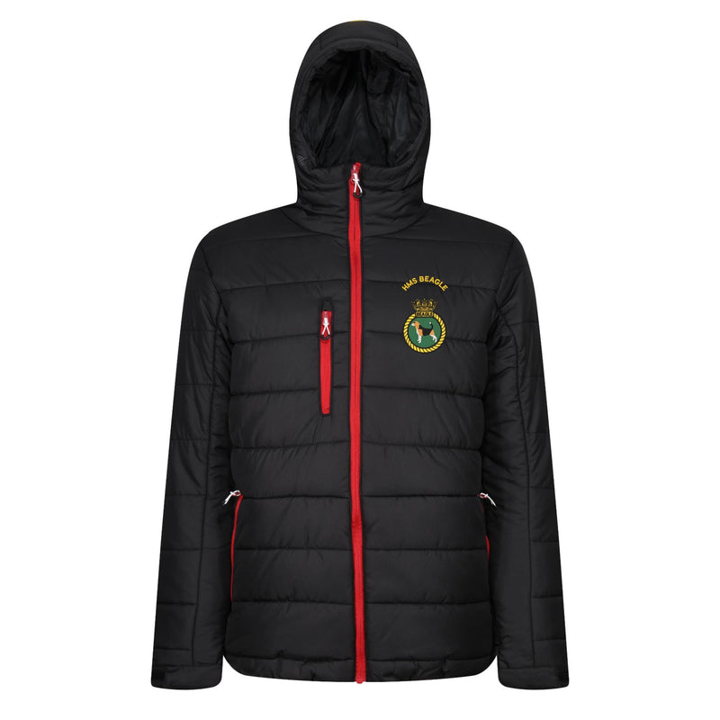 HMS Beagle Regatta Thermal Hooded Jacket