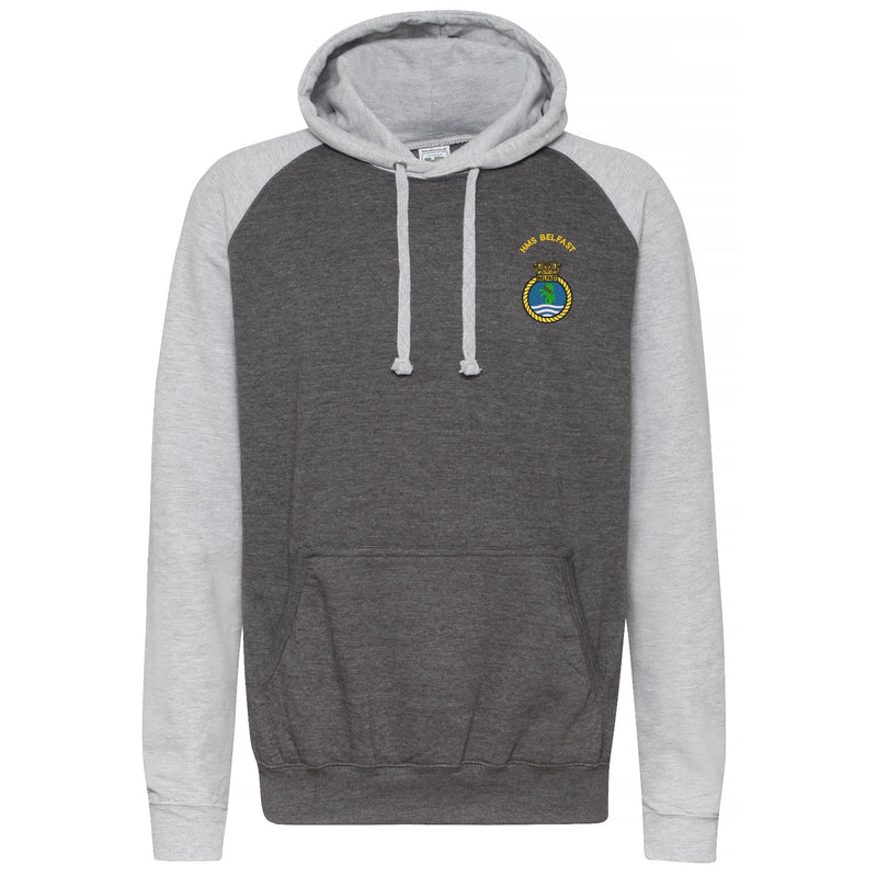 HMS Belfast Contrast Hoodie
