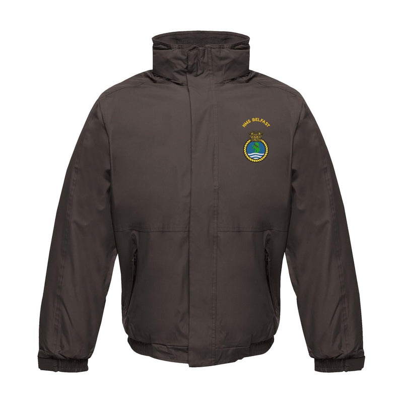 HMS Belfast Regatta Waterproof Jacket With Hood