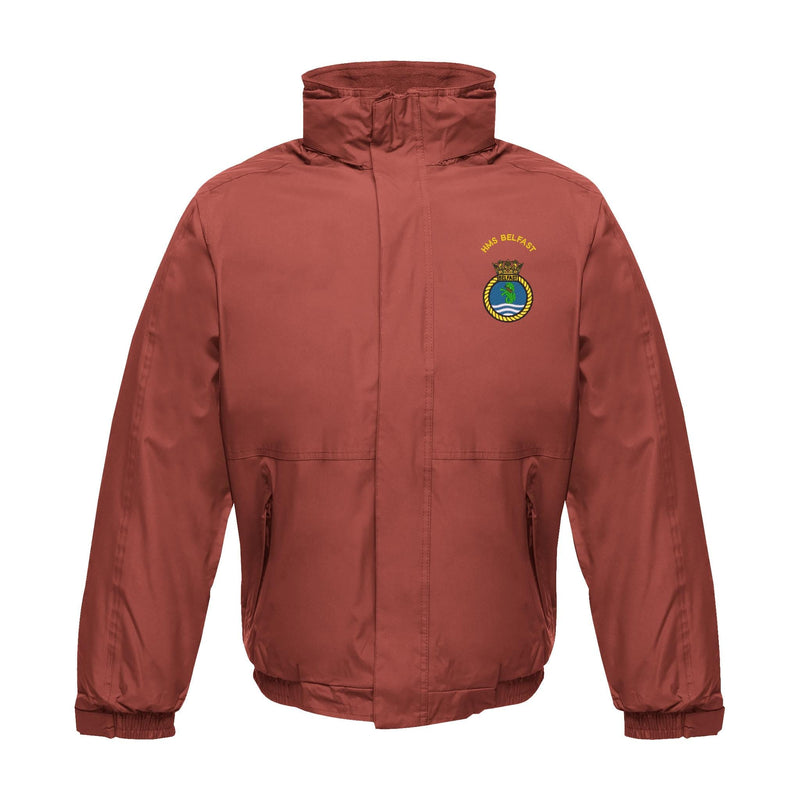 HMS Belfast Regatta Waterproof Jacket With Hood