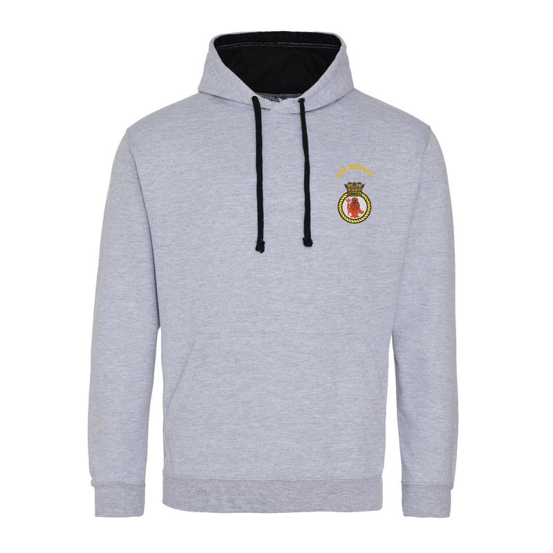HMS Bermuda Varsity Contrast Hoodie