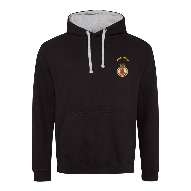 HMS Bermuda Varsity Contrast Hoodie