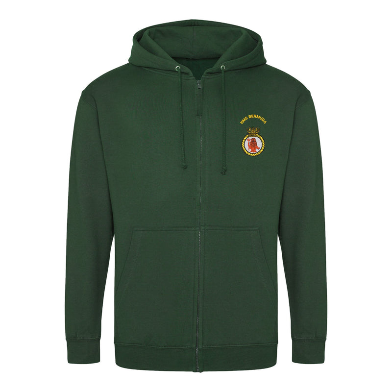 HMS Bermuda Zipped Hoodie