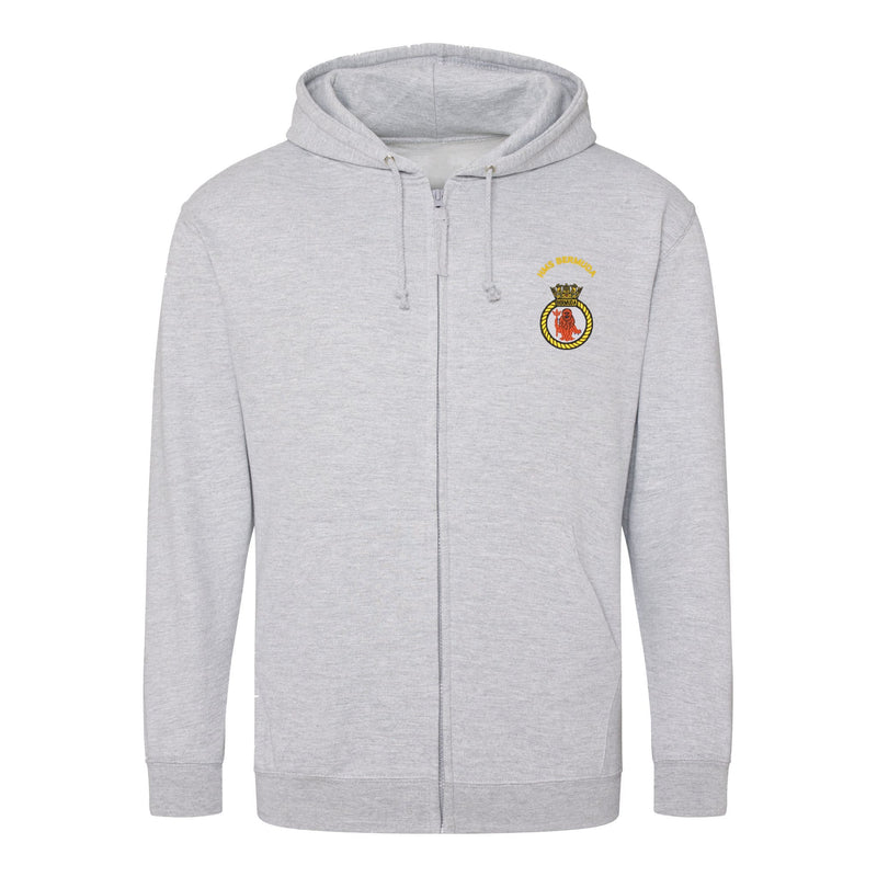 HMS Bermuda Zipped Hoodie