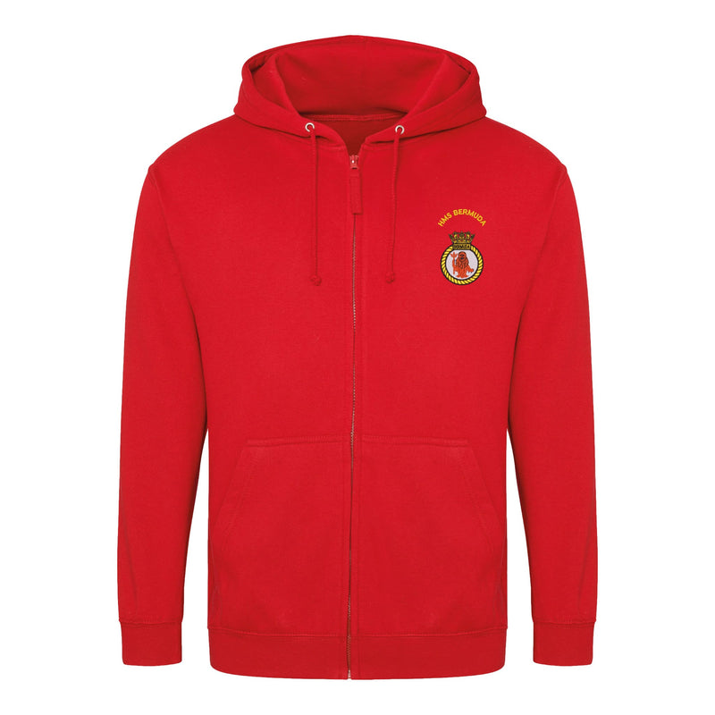 HMS Bermuda Zipped Hoodie