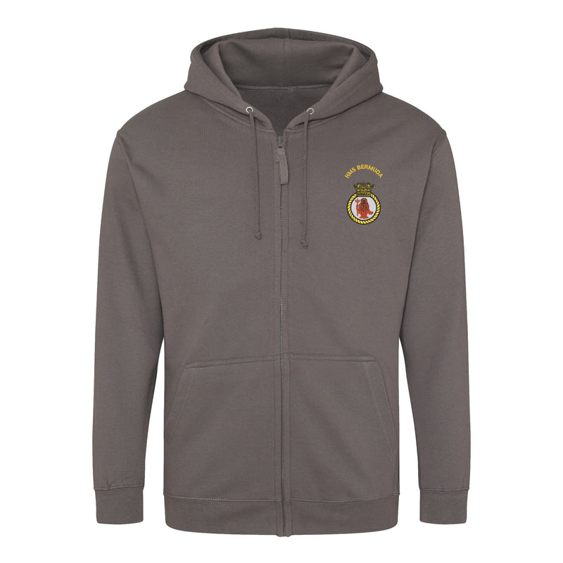 HMS Bermuda Zipped Hoodie