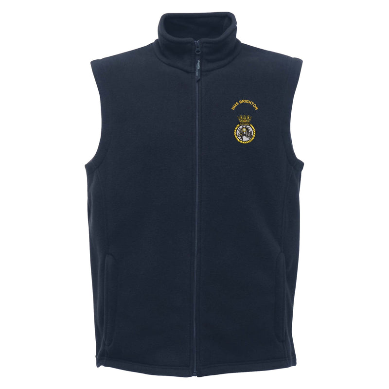 HMS Brighton Regatta Fleece Bodywarmer