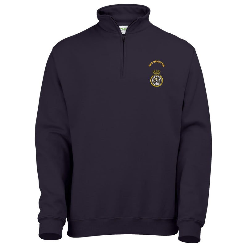 HMS Brighton Quarter Zip Sweatshirt