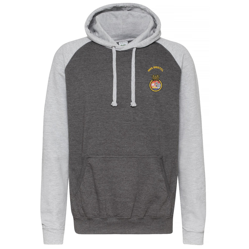 HMS Bristol Contrast Hoodie