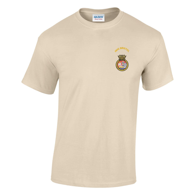 HMS Bristol Cotton T-Shirt