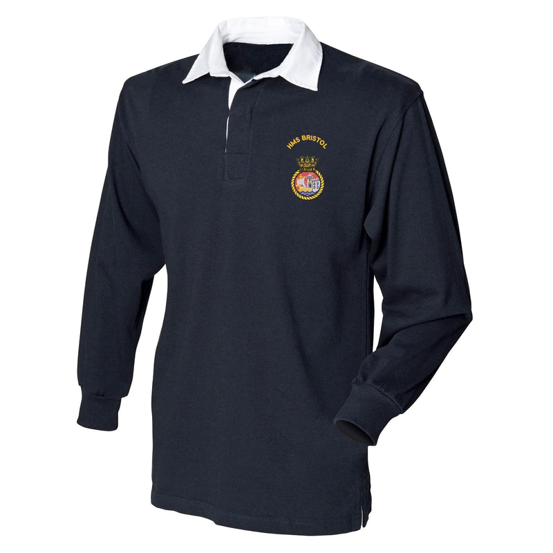 HMS Bristol Long Sleeve Rugby Shirt