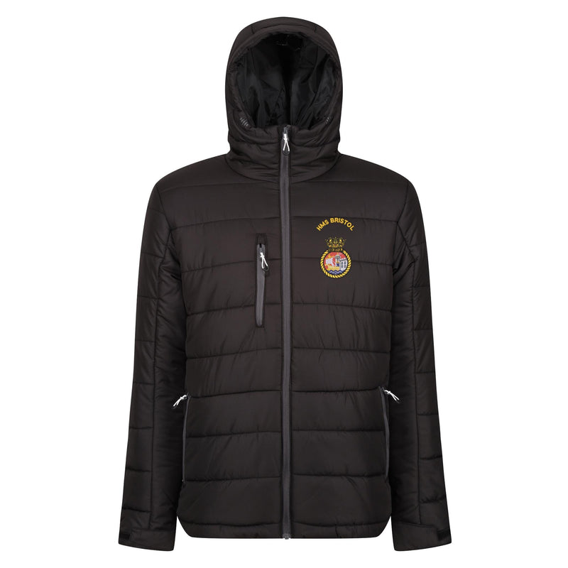 HMS Bristol Regatta Thermal Hooded Jacket