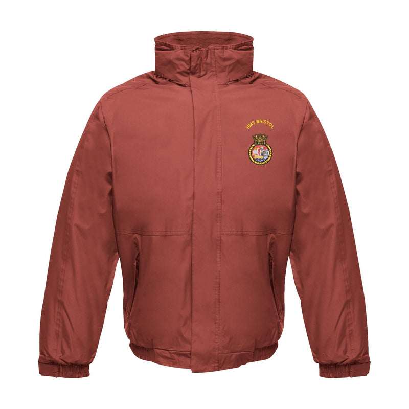 HMS Bristol Regatta Waterproof Jacket With Hood