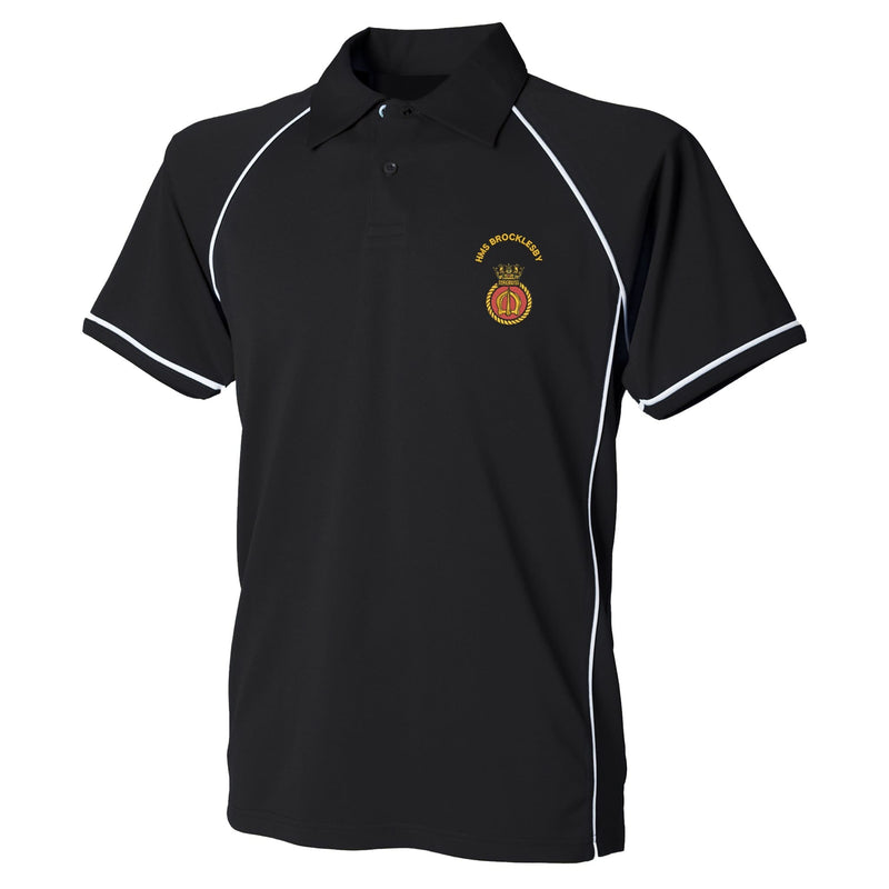 HMS Brocklesby Performance Polo
