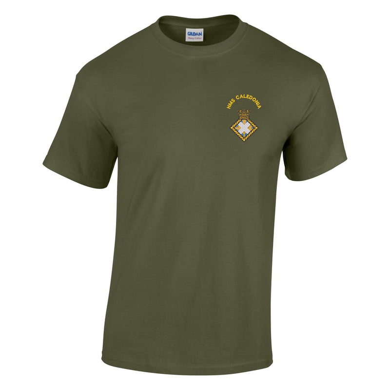 HMS Caledonia Cotton T-Shirt