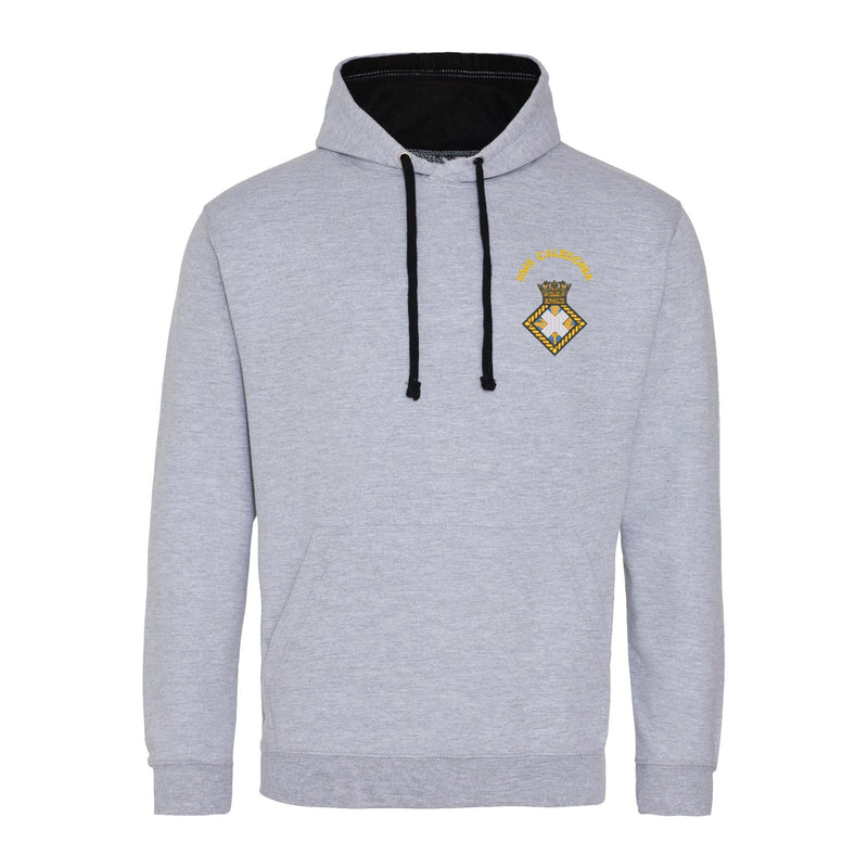HMS Caledonia Varsity Contrast Hoodie