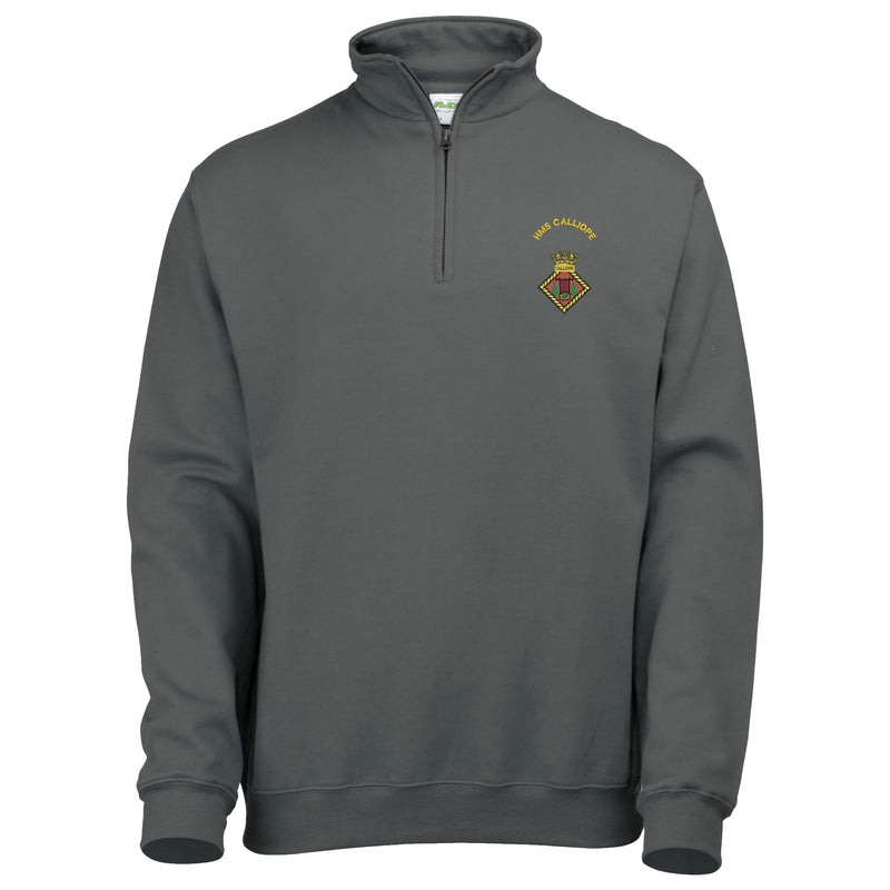 HMS Calliope Quarter Zip Sweatshirt
