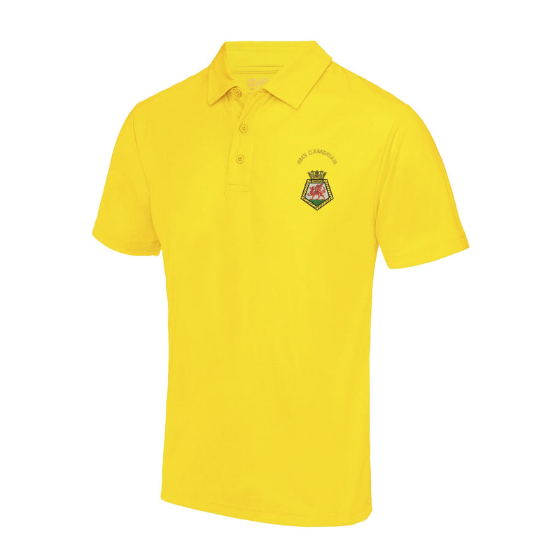 HMS Cambrian Cool Polo