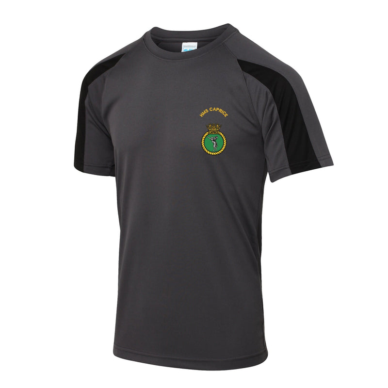 HMS Caprice Contrast Polyester T-Shirt