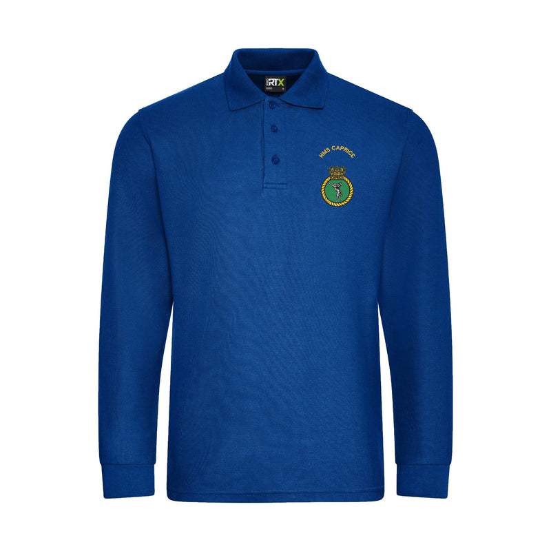 HMS Caprice Long Sleeve Polo Shirt