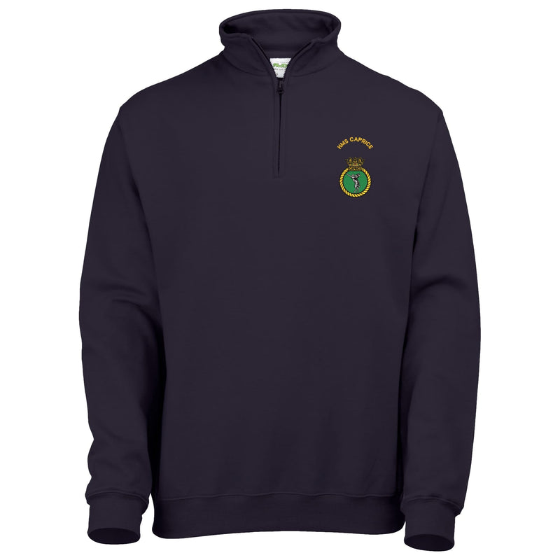 HMS Caprice Quarter Zip Sweatshirt