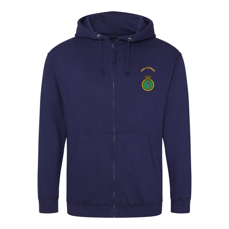 HMS Caprice Zipped Hoodie