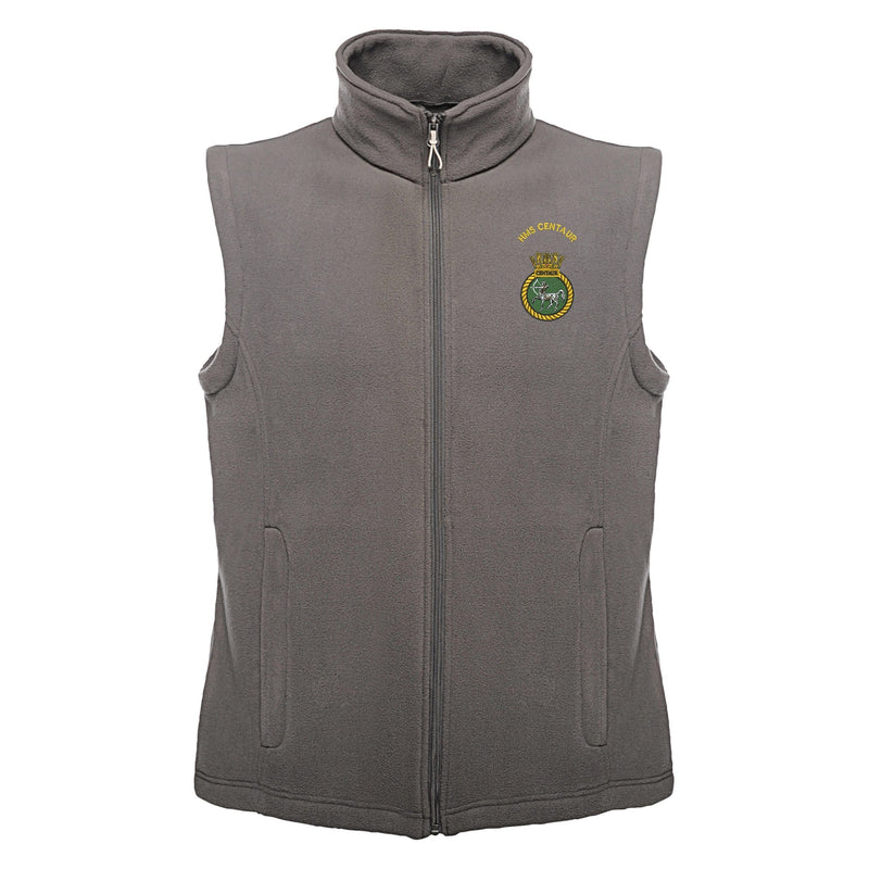 HMS Centaur Regatta Fleece Bodywarmer